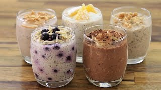 Overnight Oats – 5 Easy amp Healthy Recipes [upl. by Annirac974]