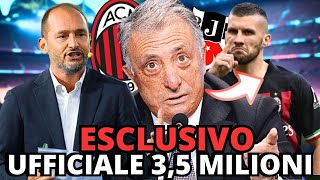 Ultimo Minuto UFFICIALE Grandi Novità al Milan  Calciomercato Milan Oggi [upl. by Hafler]