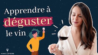 Comment DÉGUSTER un VIN  Les 4 étapes simples de la dégustation 🍷 [upl. by Suirtimed]