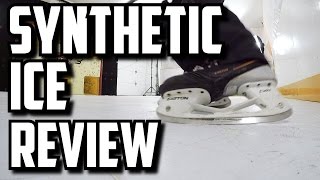 Synthetic Ice Review  HockeyShot Extreme Glide [upl. by Lenoil41]