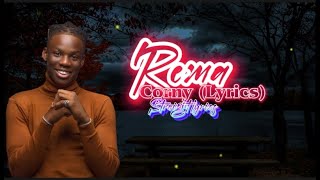 Rema  Corny Lyrics [upl. by Plunkett451]