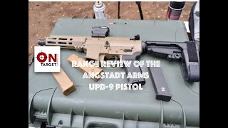 Angstadt Arms UDP9 Pistol range review [upl. by Irahk453]