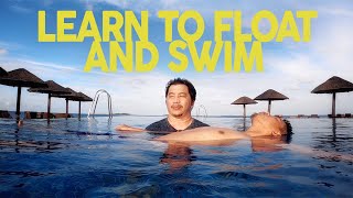 How to SWIM and FLOAT Beginners Tutorial [upl. by Vachil749]