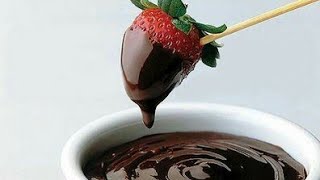 Como hacer frutillas con chocolate [upl. by Naul]