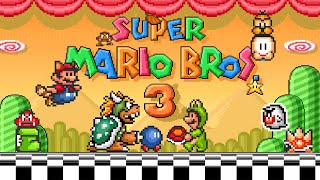 SMAS  Super Mario Bros 3 1993 SNES  2 Players Secrets and 99 Lives TAS [upl. by Dahcir728]