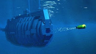 LEGO Submarine Animation  SS5 Moccasin [upl. by Avlasor]