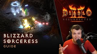 Diablo II Resurrected  Blizzard Sorceress Guide [upl. by Demahom177]