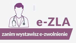 Zanim wystawisz ezwolnienie załóż profil na PUE eZLA [upl. by Mckale]