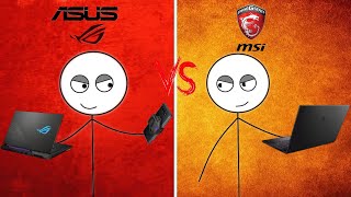 ASUS ROG Gamers Vs MSI Gamers [upl. by Myna689]