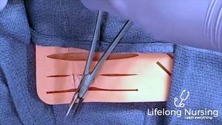 Basic Suturing How to Suture [upl. by Yeliac]