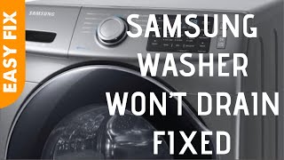 ✨ SAMSUNG WASHER DRAIN PUMP  EASILY FIXED ✨ [upl. by Nosinned325]