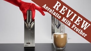 Aerolatte Milk Frother  Exclusive Review [upl. by Narba]