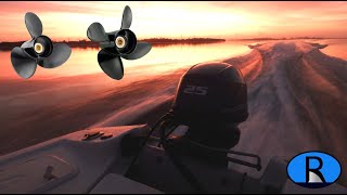 3 or 4 Blade Propellers for SMALL Boats [upl. by Savage469]