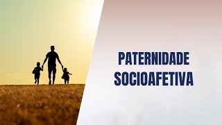 Paternidade socioafetiva [upl. by Oika]