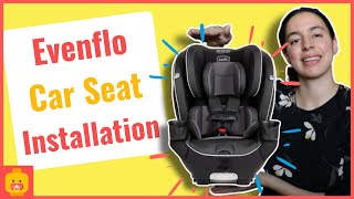 How to Install the Evenflo Everykid 4in1 Car Seat I Part 2 [upl. by Lello]