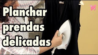 Cómo planchar seda y otras prendas delicadas [upl. by Llenhoj]