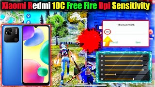 Xiaomi Redmi 10C Free Fire SensitivityDpi Setting [upl. by Nared]