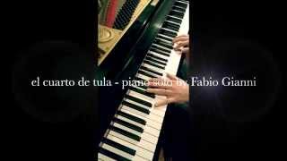 FABIO GIANNI  el cuarto de tula  piano solo sheet music [upl. by Atiz]