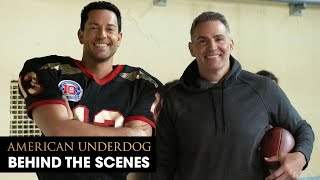 American Underdog 2021 Movie “From The Dream to The Big Screen” Behind the Scenes – Zachary Levi [upl. by Elburr]