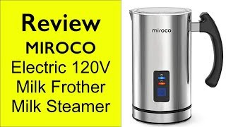 Review Miroco Milk Frother  How to make froth milk at home [upl. by Raamaj711]