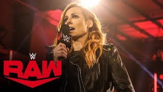 Becky Lynch announces she’s pregnant Raw May 11 2020 [upl. by Ham]