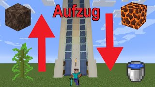 Schnellster Wasser Aufzug in Minecraft 120  121 Guide [upl. by Nylarej]