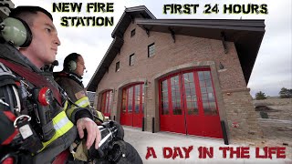 First 24 Hours in a New Fire Station  A Day in the Life [upl. by Sublett]