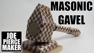 Making A Masonic Gavel [upl. by Eux]