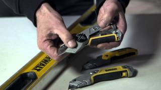 DEWALT® HAND TOOLS  FOLDING AND FIXED BLADE KNIVES [upl. by Bertle562]