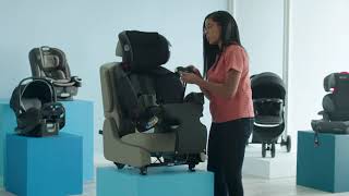 How to Install your TriRide™ 3in1 Car Seat ForwardFacing using the LATCH system [upl. by Christabelle]