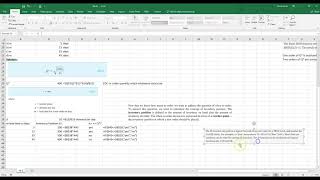 Use Excel to calculate EOQ amp when to reorder [upl. by Flam]