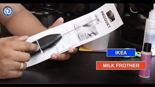 IKEA MILK FROTHER Review amp Battery Installation [upl. by Leland]