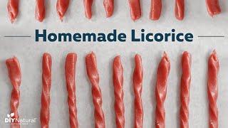 Homemade Licorice A Simple and Delicious Recipe [upl. by Amahcen]