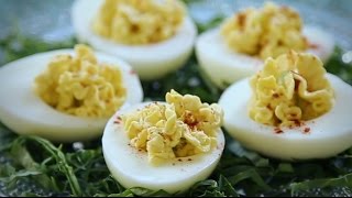 How to Make Simple Deviled Eggs  Allrecipes [upl. by Huntley]