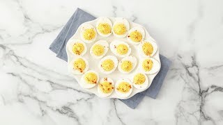 Classic Deviled Eggs Martha Stewart [upl. by Aiciled601]