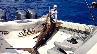 HUGE BLUE MARLIN Catch Clean Cook [upl. by Kristian]