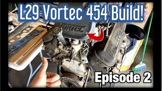 Parts overview James L29 Vortec 454 build Ep2 [upl. by Arraeic]