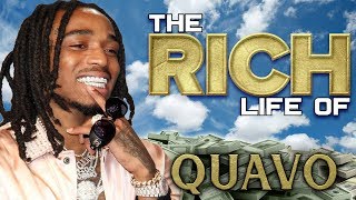 Quavo  The Rich Life  FORBES Net Worth  Mansions Cars Chains amp more [upl. by Akkahs]