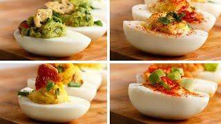 Deviled Eggs 4 Ways [upl. by Pinckney]