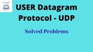 UDP Protocol solved problem [upl. by Poliard]