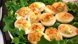 OLD SCHOOL DEVILED EGGS HAPPY THANKSGIVING [upl. by Butterfield]