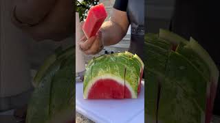 The RIGHT Way to Cut Watermelon [upl. by Aniahs826]