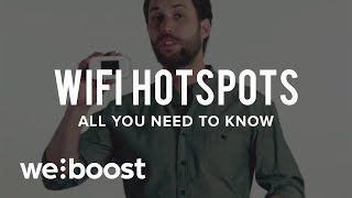 Wifi Hotspots  All You Need To Know  weBoost [upl. by Aleydis]