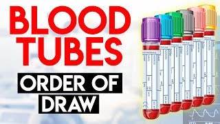 Order of Draw and Additives  Blood Collection [upl. by Belamy751]