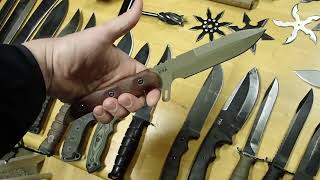 Fixed blade knife collection [upl. by Aicaca]