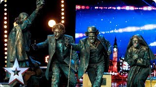 History comes to life on the BGT stage  Auditions  BGT 2019 [upl. by Rellim591]