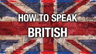 How To Speak British  Anglophenia Ep 7 [upl. by Demeyer]