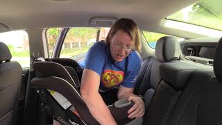 How to install a rear facing car seat [upl. by Frechette]