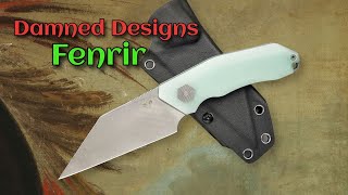 NEW Damed Designs Fenrir Fixed Blade Wharncliffe [upl. by Nancy]