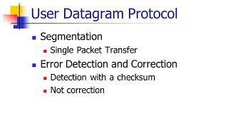 How the User Datagram Protocol UDP Works [upl. by Attener]